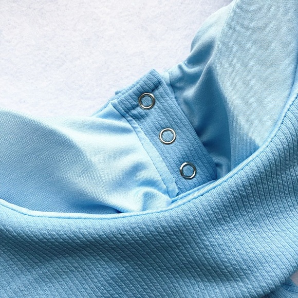 ⛱🆕Sweet Girl Bikini Set Light Blue - Picture 4 of 5